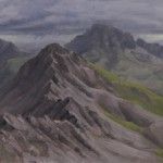Dan Oakleaf, Matterhorn Ridge, oil, 12 x 16.