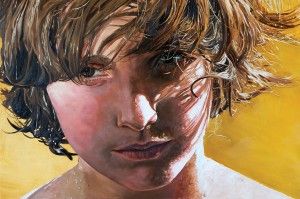 Nicole Finger, Max, oil, 24 x 36.
