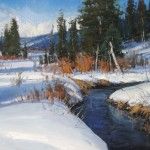 Josh Clare, Teton Pass, oil, 30 x 40.