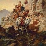 Charles M. Russell, Scouting Party, oil, 20 x 14. Estimate: $900,000-$1.3 million.