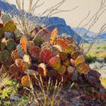 Mark Haworth, Rio Bravo Kaleidoscope, oil, 9 x 12.