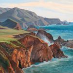 Ray Strong, Big Sur Coast, ca. 1950s, oil on Masonite, 24 x 34. Courtesy of Tim Strong.