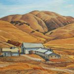 Ray Strong, Nicasio Ranch, ca. 1959, oil on canvas board, 20 x 24. Courtesy of Georgellen Parker.
