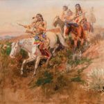 Charles M. Russell, The Scout, 1895, watercolor, 14 x 19. Estimate: $225,000-$325,000.