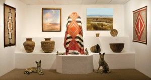 The Tucson Desert Art Museum features fine art and artifacts of the Southwest. 
