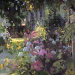 Nancy Tankersley, The Widow’s Garden, oil, 24 x 20.