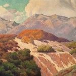 Alfred Mitchell, Mountain Landscape (After Braun), 1913, oil, 24 x 30. Collection of The San Diego Museum of Art. Gift of Elizabeth W. Colburn, 2011.60.