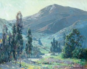 Jack Wilkinson Smith, Spring Valley, c. 1918, oil, 24 x 30, Peter and Gail Ochs Collection.