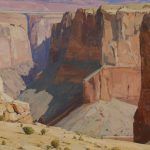 G. Russell Case, Desolation Passage, oil, 40 x 60.