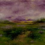 Tammy Gilchrest, Twilight’s Meadow, oil, 12 x 16.