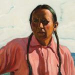 E. Martin Hennings, Portrait of an Indian, oil, 14 x 14. Estimate: $40,000-$60,000.