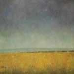 Cynthia DeBolt, Midsummer, oil, 40 x 40.
