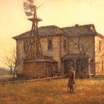 Todd A. Williams, Prairie Settlers 1893, Fillmore County, oil, 24 x 30.