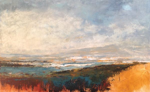 Patrick Dennis, The Tides, oil, 30 x 48. 
