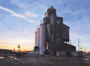 Timothy Horn, Cathedral Sunrise, oil, 18 x 24. 