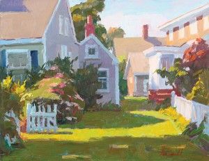Camille Przewodek, Provincetown, Gateway to Light, oil, 11 x 14.