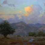 Michael J. Lynch, Summer Sky at Evening, oil, 30 x 40.