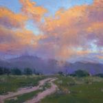 Aaron Schuerr, Ephemeral Abundance, pastel, 9 x 12.