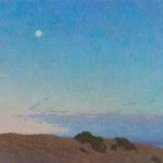 Jennifer Moses, Blushing Twilight, oil, 40 x 44.