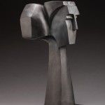 Wayne Salge, Agnes, bronze, 26 x 9 x 13.