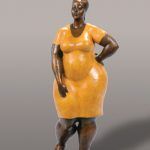 Nnamdi Okonkwo, Phenomenal Woman, bronze, h24.