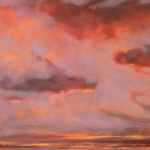 Albert Scharf, Light at Navajo Lake 865, oil, 55 x 42.