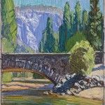 Tim Solliday, Yosemite Sunshine, oil, 28 x 28.