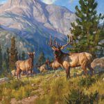 Chad Poppleton, Wyoming Wilderness, oil, 30 x 40.