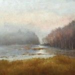 Brian Jillson, Champlain Marsh, oil, 18 x 24.