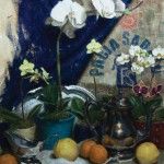 Zachery Elletson, Orchids, oil, 24 x 20.