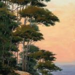 Sheryl Knight, Monterey Morning, oil, 16 x 9.