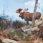 Carl Rungius, Alaskan Wilderness, oil, 40 x 50. Estimate: $400,000-$600,000.