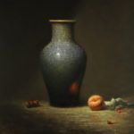 Jeremy Goodding, Celestial Vase, oil, 20 x 16.