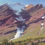 Clyde Aspevig, Mount Henkel, Glacier Park Mountains, 2011, oil, 36 x 40, collection of the artist.