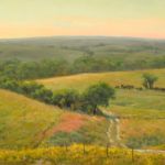 John Pototschnik, The Endless Prairie, oil, 36 x 60.