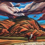 William Haskell, Arizona Journey, acrylic, 14 x 18.