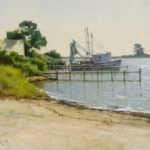 Don Demers, East Point Motif, oil, 9 x 12.
