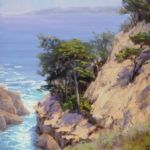 Tatyana Fogarty, Point Lobos Surf, oil, 18 x 14.