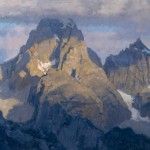 Ralph Oberg, Head in the Clouds, oil, 16 x 20.