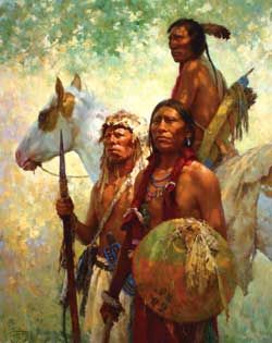 Protectors of the Cheyenne People by Howard Terpning