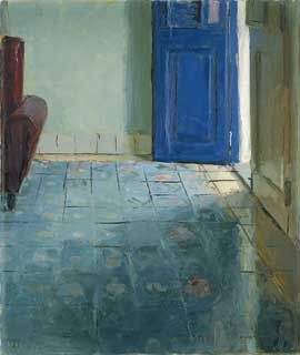 Blue Tile, oil, 12 x 10. 