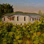 Craig Nelson, Old Vines in Alexander Valley, oil, 16 x 20.