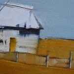 Elsa Sroka, A Different House, oil, 6 x 8.