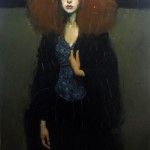 Malcolm T. Liepke, Gold In Her Hair, oil, 52 x 38, Arcadia Gallery.