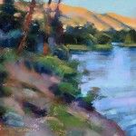 Desmond O’Hagan, Lake Dillon #1, pastel, 11 x 14.