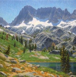 Charles Muench | Sierra Classic, oil, 40 x 40.
