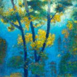 Rick Stevens, Blurred Boundaries, pastel, 20 x 18.