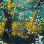 Rick Stevens, Luminous Numinous, oil, 48 x 72.