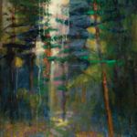 Rick Stevens, Pathway to Wilderness, oil, 48 x 24.