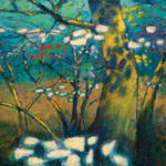 Rick Stevens, Spring Renewal II, oil, 36 x 96.